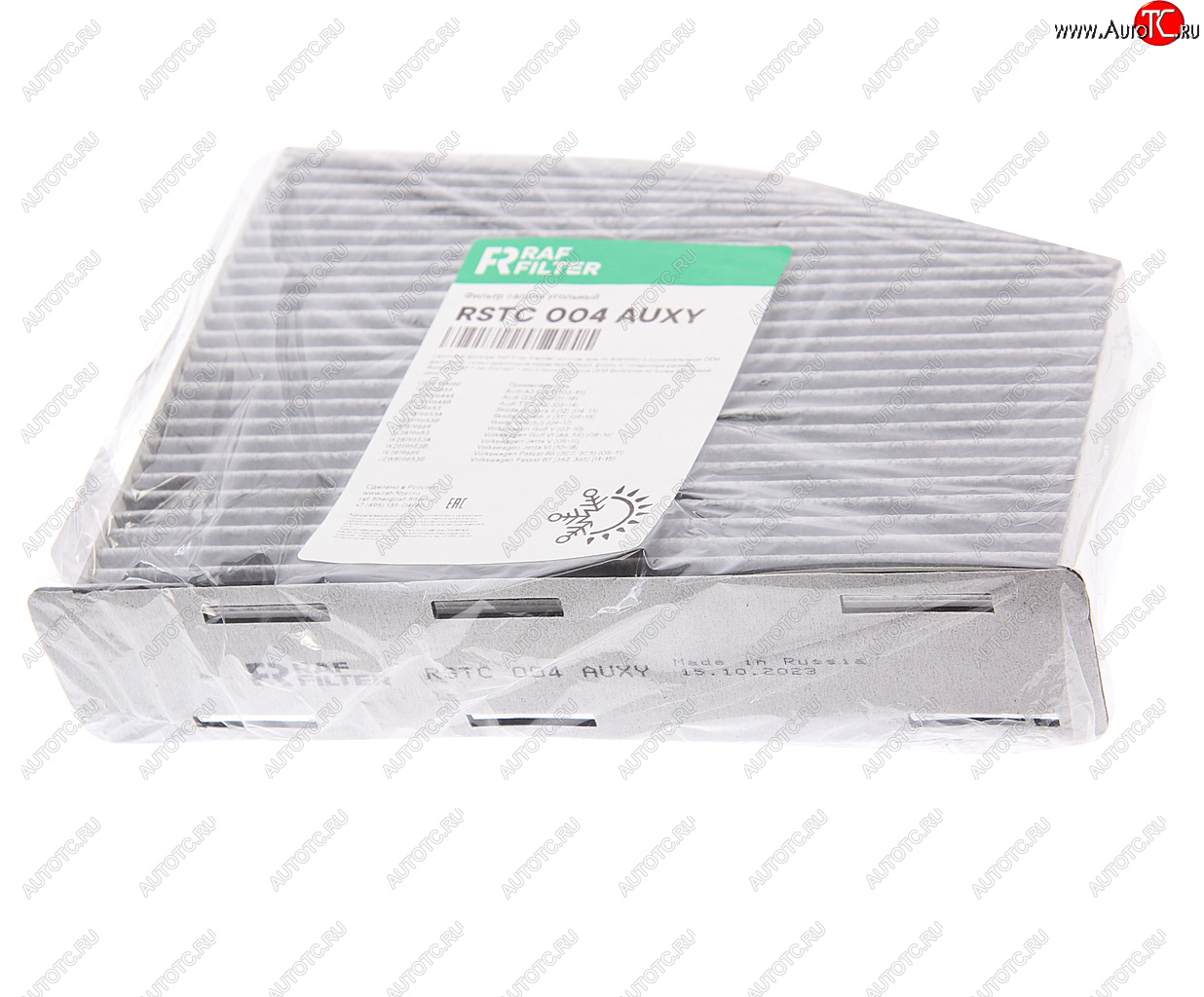 889 р. Фильтр воздушный салона VW Golf 5,Passat 6,Jetta 3 AUDI A3 SKODA Octavia (04-) угольный RAF FILTER RAF FILTER rstc004auxy  с доставкой в г. Кемерово