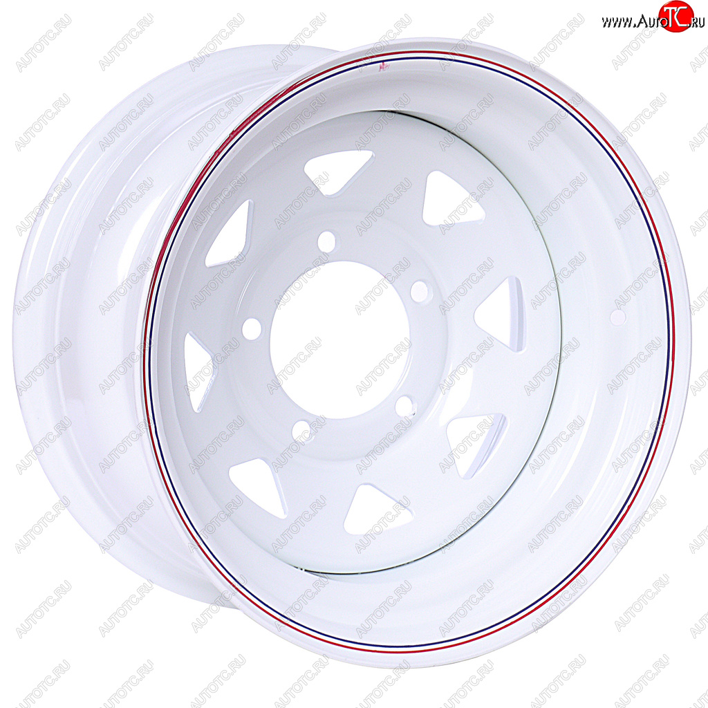 5 599 р. Диск колесный УАЗ R15 A17 White  r-steel 5x139,7 ет-19 d-110  с доставкой в г. Кемерово