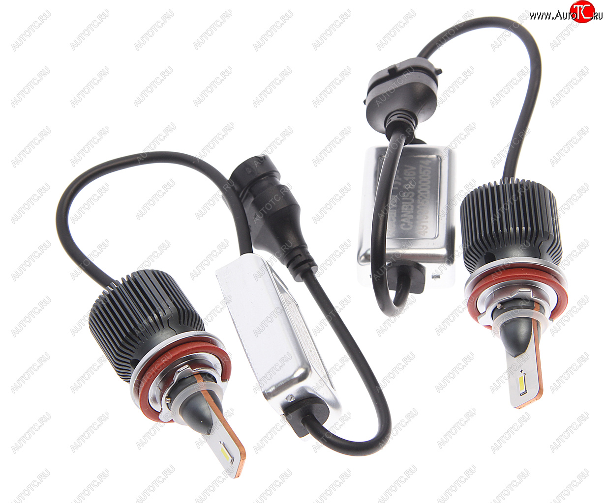 2 699 р. Лампа светодиодная 12V H11 PGJ19-2 5000Lm (2шт.) Type R RECARVER RECARVER rtrled50h11-2  с доставкой в г. Кемерово