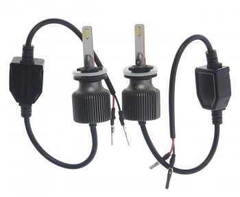 2 259 р. Лампа светодиодная 12V H27 PG13 5000Lm (2шт.) Type R RECARVER RECARVER rtrled50h27-2  с доставкой в г. Кемерово. Увеличить фотографию 2