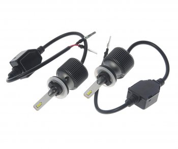 2 259 р. Лампа светодиодная 12V H27 PG13 5000Lm (2шт.) Type R RECARVER RECARVER rtrled50h27-2  с доставкой в г. Кемерово. Увеличить фотографию 1