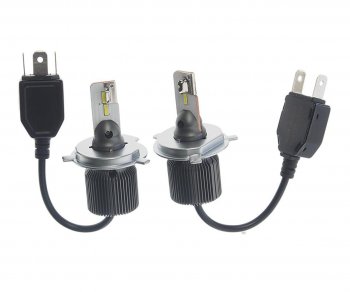 3 399 р. Лампа светодиодная 12V H4 P43t-38 5000Lm (2шт.) Type R RECARVER RECARVER rtrled50h4-2  с доставкой в г. Кемерово. Увеличить фотографию 2