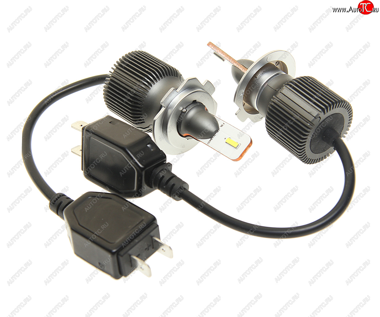 2 699 р. Лампа светодиодная 12V H7 PX26d 5000Lm (2шт.) Type R RECARVER RECARVER rtrled50h7-2  с доставкой в г. Кемерово