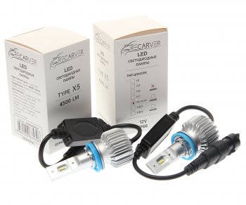 2 199 р. Лампа светодиодная 12V H11/H8/H9 PGJ19-1/2/3 4500Lm (2шт.) Type X5 OMEGALIGHT OMEGALIGHT rtx5led70h11-2 OMEGALIGHT rtx5led70h11-2  с доставкой в г. Кемерово. Увеличить фотографию 1