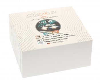 2 199 р. Лампа светодиодная 12V H7 PX26d 4500Lm (2шт.) Type X5 OMEGALIGHT OMEGALIGHT rtx5led70h7-2  с доставкой в г. Кемерово. Увеличить фотографию 2