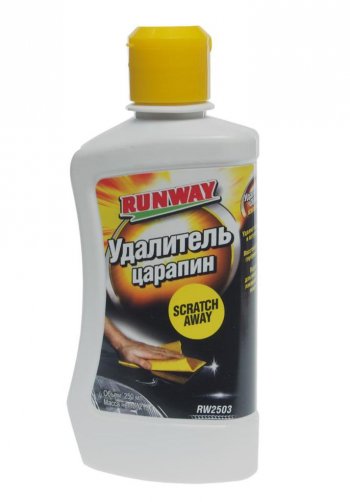 329 р. Полироль кузова для удаления мелких царапин 250мл RUNWAY RUNWAY rw2503  с доставкой в г. Кемерово. Увеличить фотографию 1