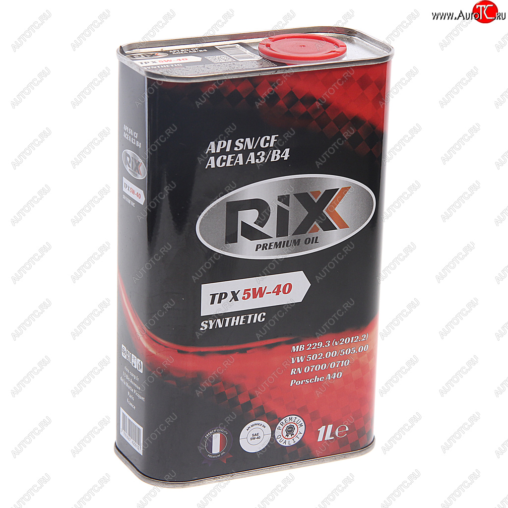 829 р. Масло моторное TP X SN/CF 5W40 синт.1л RIXX RIXX rx0006tpx RIXX rx0006tpx  с доставкой в г. Кемерово