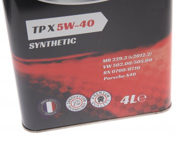 2 669 р. Масло моторное TP X SN/CF 5W40 синт.4л RIXX RIXX rx0007tpx RIXX rx0007tpx  с доставкой в г. Кемерово. Увеличить фотографию 2