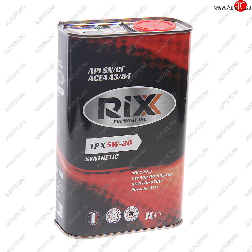 689 р. Масло моторное TP X SN/CF А3/В4 5W30 синт.1л RIXX RIXX rx0011tpx RIXX rx0011tpx  с доставкой в г. Кемерово