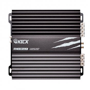 8 399 р. Усилитель автомобильный 2х120Вт KICX KICX rx 2.120  с доставкой в г. Кемерово. Увеличить фотографию 2
