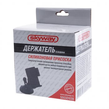 489 р. Держатель телефона универсальный 50-80мм SKYWAY SKYWAY s00301039  с доставкой в г. Кемерово. Увеличить фотографию 4