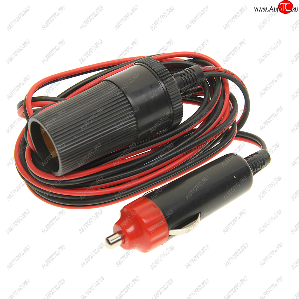 379 р. Удлинитель прикуривателя 12-24V 3м SKYWAY SKYWAY s00702003  с доставкой в г. Кемерово