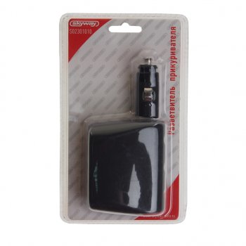 699 р. Разветвитель прикуривателя 2-х гнездовой 12V 1USB SKYWAY SKYWAY s02301010  с доставкой в г. Кемерово. Увеличить фотографию 1