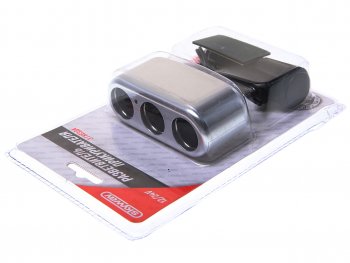 519 р. Разветвитель прикуривателя 3-х гнездовой 12V SKYWAY SKYWAY s02301025  с доставкой в г. Кемерово. Увеличить фотографию 2