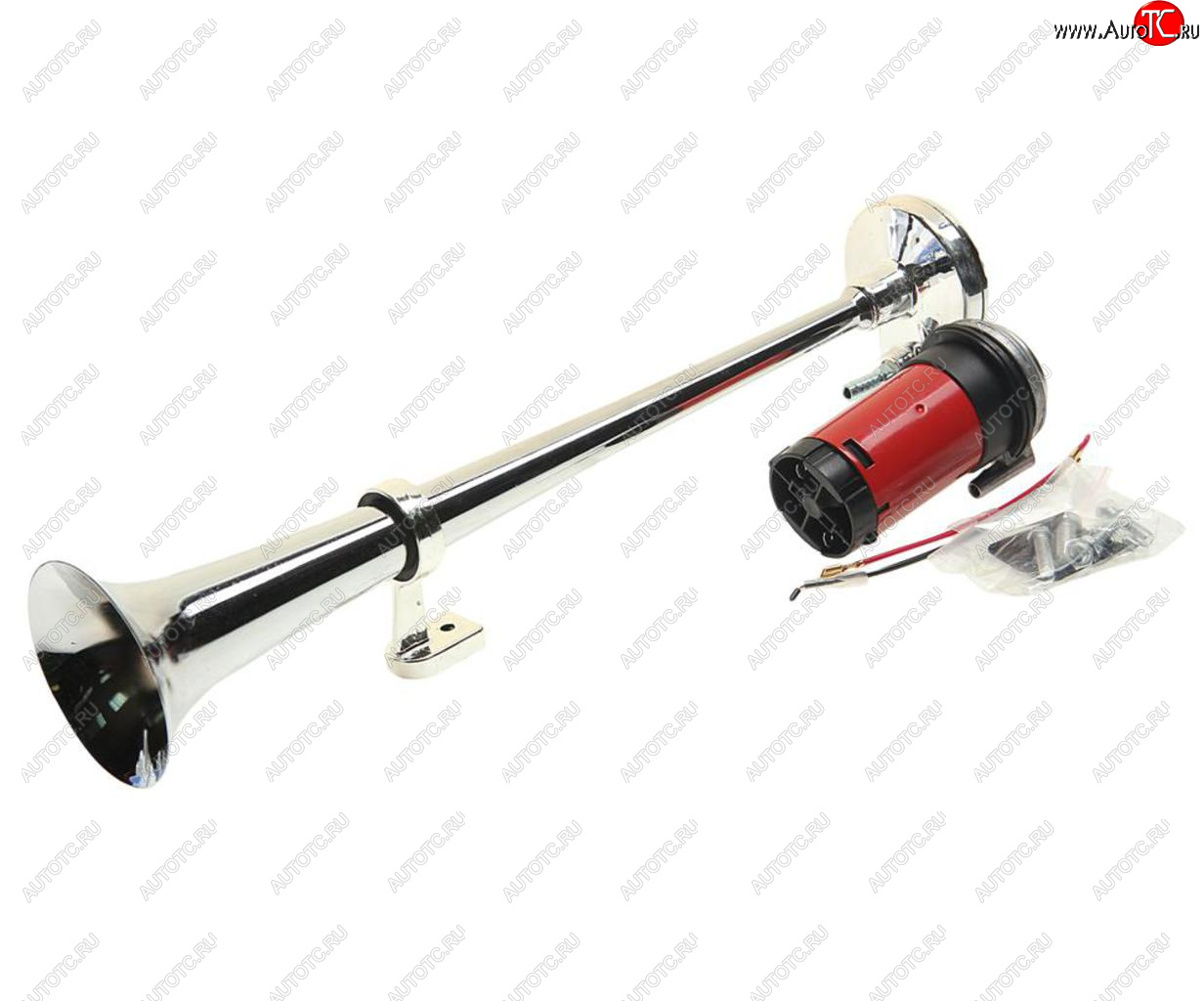 2 379 р. Сигнал звуковой 12V воздушный 1-о рожковый SKYWAY SKYWAY s07601008  с доставкой в г. Кемерово