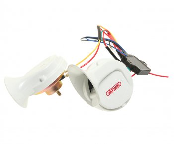 1 389 р. Сигнал звуковой 12V 410510Hz 18 мелодий комплект 2шт. SKYWAY SKYWAY s07601017  с доставкой в г. Кемерово. Увеличить фотографию 1