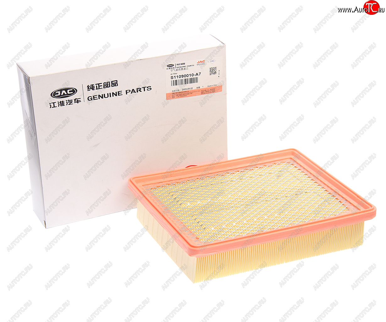 1 099 р. Фильтр воздушный JAC Sunray SOLLERS Atlant (2.7D) (4DE1-1D) (Е5) OE JAC s11090010-a7  с доставкой в г. Кемерово