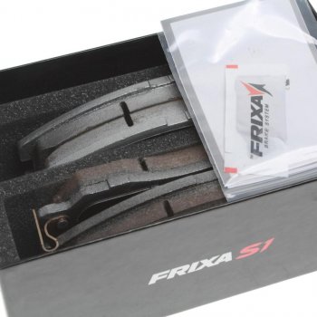 2 299 р. Колодки тормозные передние (4шт.) HANKOOK FRIXA Chevrolet Optra (J200) седан дорестайлинг (2004-2010)  с доставкой в г. Кемерово. Увеличить фотографию 2