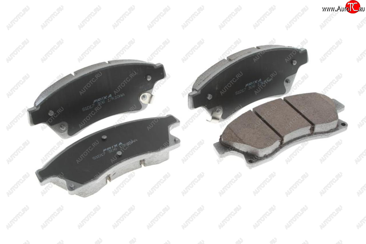 4 499 р. Колодки тормозные передние (4шт.) HANKOOK FRIXA Chevrolet Cruze J300 седан дорестайлинг (2009-2012)  с доставкой в г. Кемерово