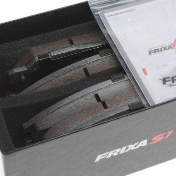 4 649 р. Колодки тормозные передние (4шт.) HANKOOK FRIXA KIA Opirus (2002-2010)  с доставкой в г. Кемерово. Увеличить фотографию 2