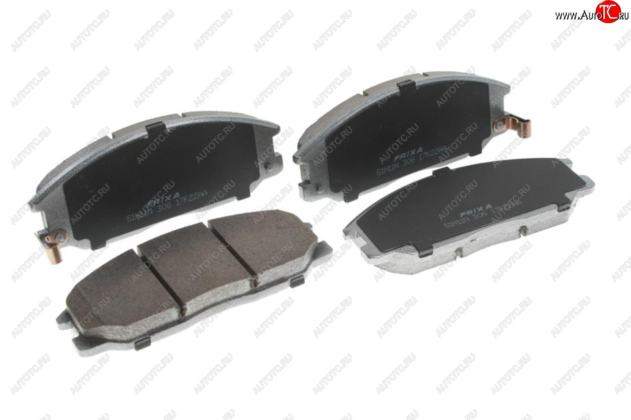 4 649 р. Колодки тормозные передние (4шт.) HANKOOK FRIXA KIA Opirus (2002-2010)  с доставкой в г. Кемерово