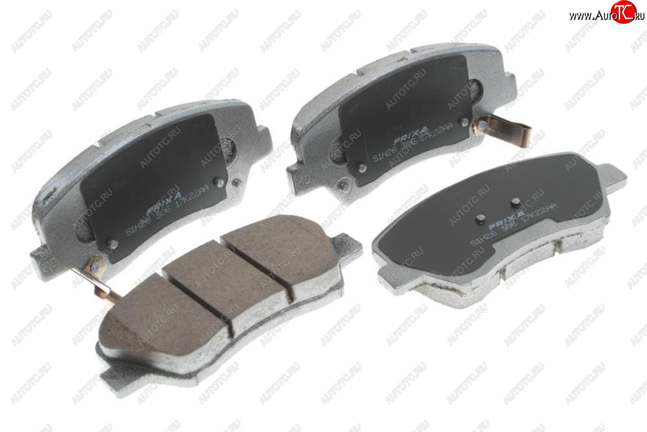 4 999 р. Колодки тормозные передние R15 (4шт.) HANKOOK FRIXA Hyundai Elantra MD рестайлинг (2013-2016)  с доставкой в г. Кемерово