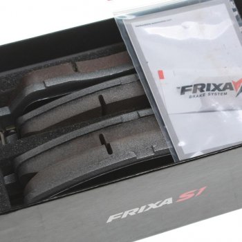 3 069 р. Колодки тормозные передние (4шт.) HANKOOK FRIXA KIA Mohave HM рестайлинг (2017-2020)  с доставкой в г. Кемерово. Увеличить фотографию 2