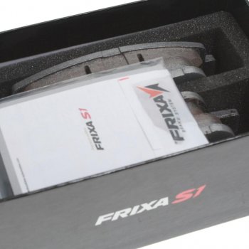 3 299 р. Колодки тормозные передние (4шт.) HANKOOK FRIXA KIA Optima 4 JF дорестайлинг седан (2016-2018)  с доставкой в г. Кемерово. Увеличить фотографию 2