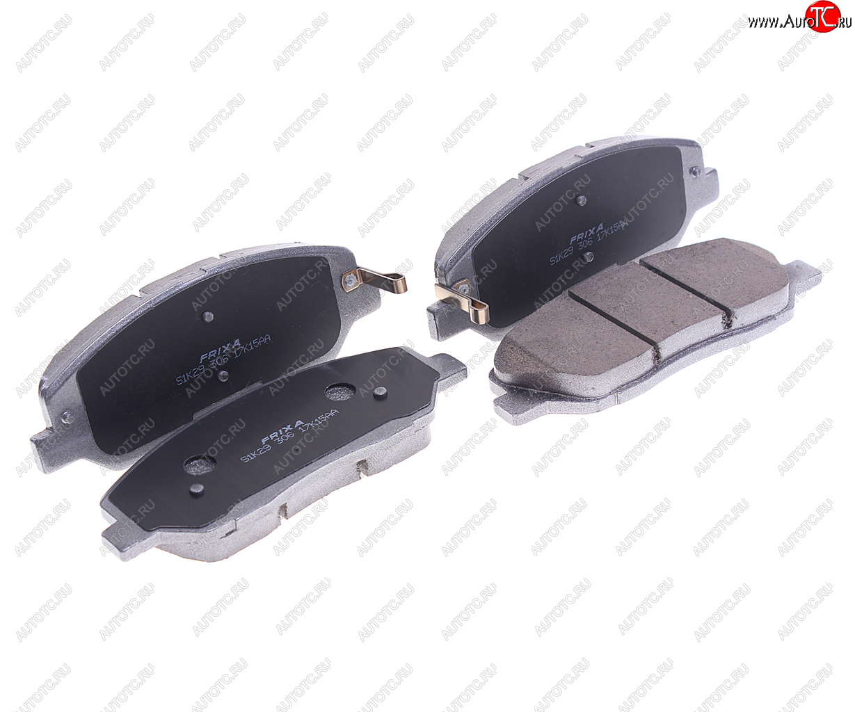 4 699 р. Колодки тормозные передние (4шт.) HANKOOK FRIXA Hyundai Santa Fe DM дорестайлинг (2012-2016)  с доставкой в г. Кемерово
