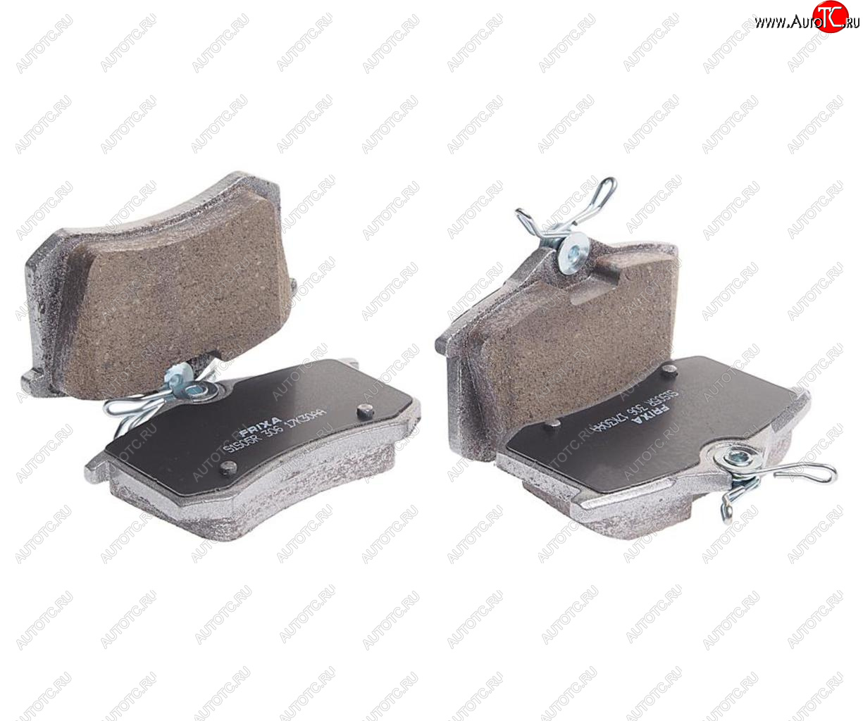 3 699 р. Колодки тормозные VW Golf (95-) AUDI A4 (01-) PEUGEOT 307 (01-) задние (4шт.) FRIXA HANKOOK FRIXA s1s05r  с доставкой в г. Кемерово