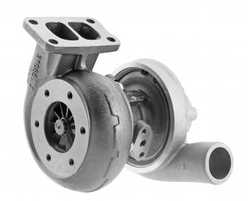 51 899 р. Турбокомпрессор КАМАЗ дв.ЕВРО-2 левый (6 шп.) BORG WARNER № BORG WARNER s2b 314448  с доставкой в г. Кемерово. Увеличить фотографию 1