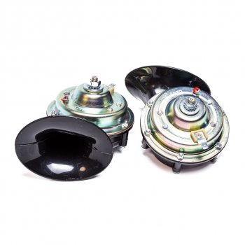 1 369 р. Сигнал звуковой ГАЗ-2410 комплект 12V (высокий+низкий) AVTOELECTRICA AVTOELECTRICA с302303д ae  с доставкой в г. Кемерово. Увеличить фотографию 2