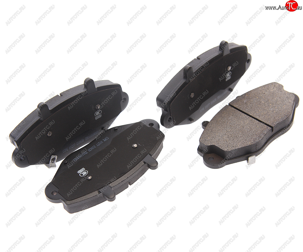 8 199 р. Колодки тормозные JAC Sunray SOLLERS Atlant (2.7D) передние (4шт.) OE JAC s35010030-f3-am001  с доставкой в г. Кемерово