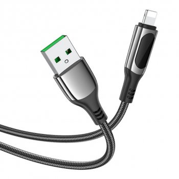 779 р. Кабель USB Type C-USB Type C 1.2м черный HOCO HOCO s51 black  с доставкой в г. Кемерово. Увеличить фотографию 3