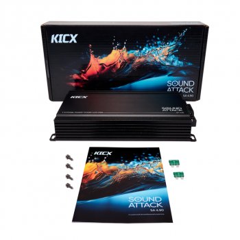 7 199 р. Усилитель автомобильный 4х90Вт KICX KICX sa 4.90 KICX sa 4.90  с доставкой в г. Кемерово. Увеличить фотографию 7