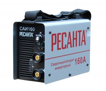 5 999 р. Аппарат сварочный 5.0кВт 10-160А d=2.0-4.0 140-260В инвертор компакт РЕСАНТА РЕСАНТА саи-160к  с доставкой в г. Кемерово. Увеличить фотографию 1