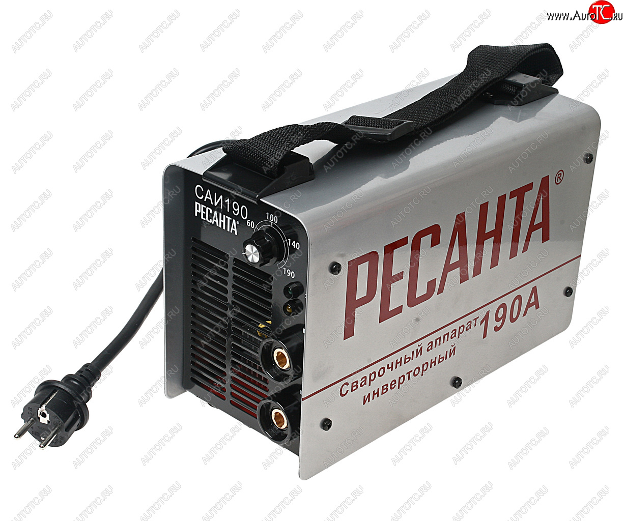 8 299 р. Аппарат сварочный 5.5кВт 10-190А d=2.0-5.0 180-240В инвертор РЕСАНТА РЕСАНТА саи 190  с доставкой в г. Кемерово