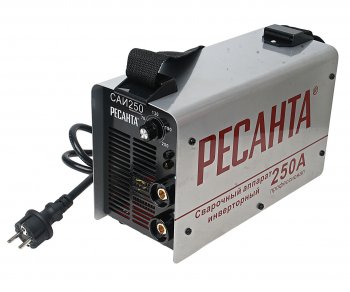 12 899 р. Аппарат сварочный 7.7кВт 10-250А d=2.0-5.0 180-240В инвертор РЕСАНТА РЕСАНТА саи 250  с доставкой в г. Кемерово. Увеличить фотографию 1