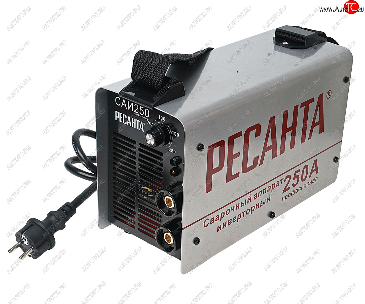 12 899 р. Аппарат сварочный 7.7кВт 10-250А d=2.0-5.0 180-240В инвертор РЕСАНТА РЕСАНТА саи 250  с доставкой в г. Кемерово