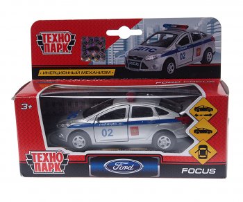 829 р. Модель автомобиля FORD Focus металлическая ТЕХНОПАРК ТЕХНОПАРК sb-16-45-t2-wb  с доставкой в г. Кемерово. Увеличить фотографию 2