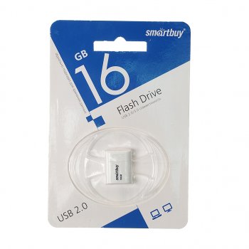 288 р. Карта памяти USB 16GB SMART BUY SMART BUY sb16gblara-w SMART BUY sb16gblara-w  с доставкой в г. Кемерово. Увеличить фотографию 1