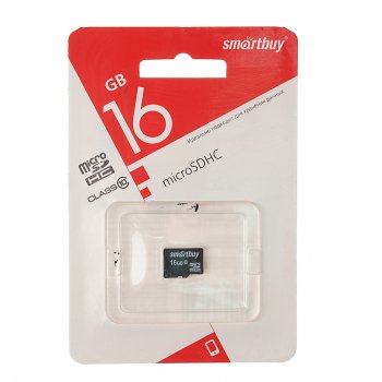 295 р. Карта памяти 16GB MicroSD class 10 SMART BUY SMART BUY sb16gbsdcl10-00le  с доставкой в г. Кемерово. Увеличить фотографию 1