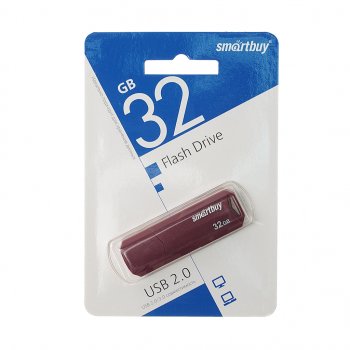 449 р. Карта памяти USB 32GB SMART BUY SMART BUY sb32gbclu-bg  с доставкой в г. Кемерово. Увеличить фотографию 1