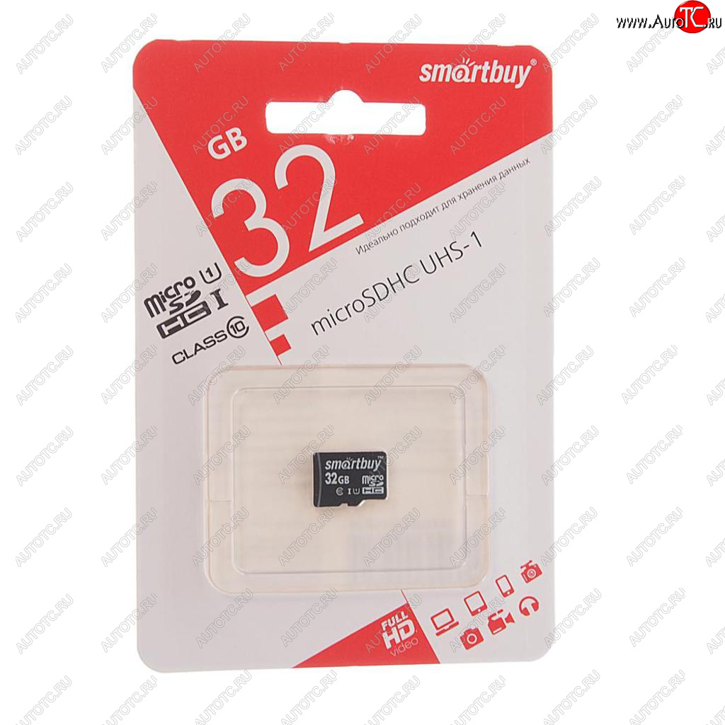 329 р. Карта памяти 32GB MicroSD class 10 SMART BUY SMART BUY sb32gbsdcl10-00  с доставкой в г. Кемерово
