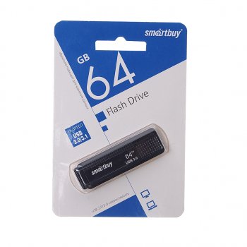 599 р. Карта памяти USB 64GB SMART BUY SMART BUY sb64gbdk-k3  с доставкой в г. Кемерово. Увеличить фотографию 1