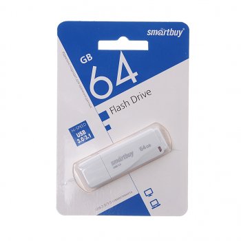 699 р. Карта памяти USB 64GB SMART BUY SMART BUY sb64gblm-w3 SMART BUY sb64gblm-w3  с доставкой в г. Кемерово. Увеличить фотографию 1