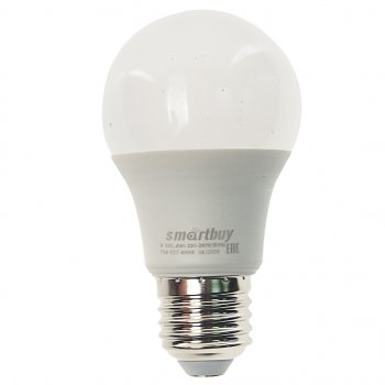 73 р. Лампа светодиодная E27 A60 7W (60W) 220V холодный SMART BUY SMART BUY sbl-a60-07-40k-e27-n  с доставкой в г. Кемерово. Увеличить фотографию 1