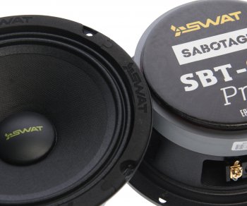 3 999 р. Колонки-мидбас 6 (16см) 125Вт SWAT SWAT sbt-65pro SWAT sbt-65pro  с доставкой в г. Кемерово. Увеличить фотографию 3