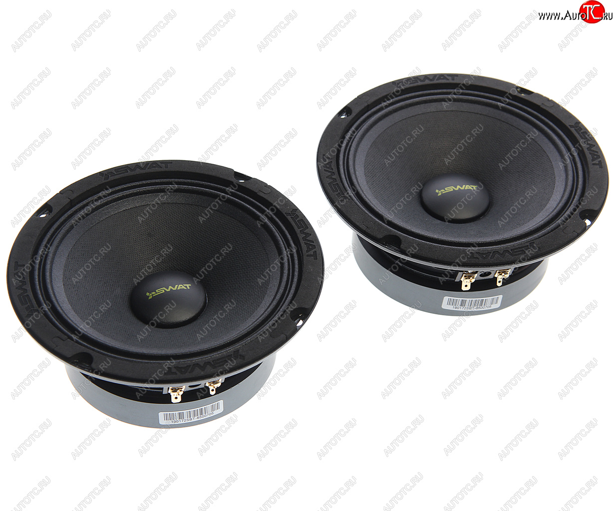 3 999 р. Колонки-мидбас 6 (16см) 125Вт SWAT SWAT sbt-65pro SWAT sbt-65pro  с доставкой в г. Кемерово