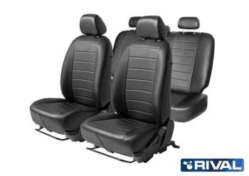 5 999 р. Авточехлы HYUNDAI Elantra седан (16-) экокожа черные комплект RIVAL RIVAL sc.2306.1 RIVAL sc.2306.1  с доставкой в г. Кемерово. Увеличить фотографию 1